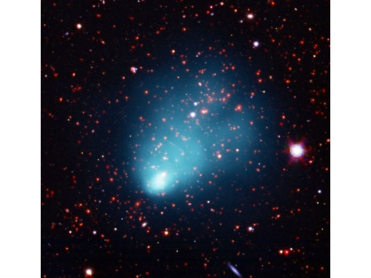 Big fat galaxy cluster discovered