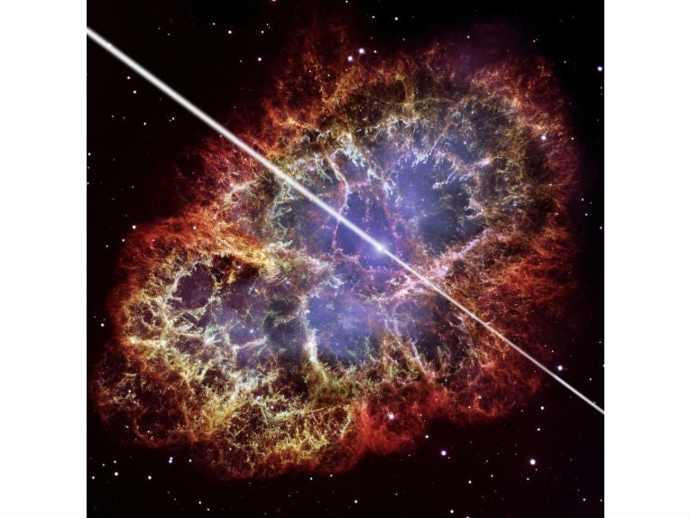 Crab Nebula pulsar gamma rays energy amazing astronomers