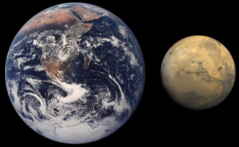 New insights into the formation of the Earth, the Moon and Mars