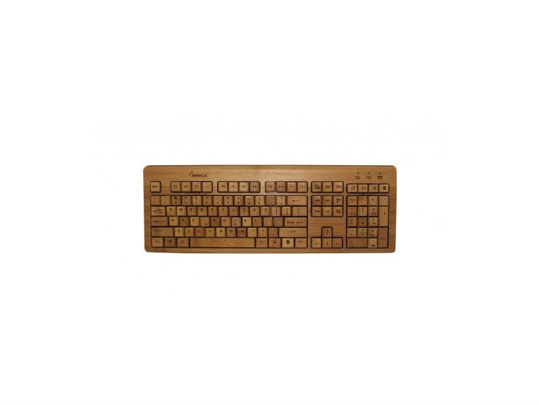 Impecca designer bamboo keyboard & mouse