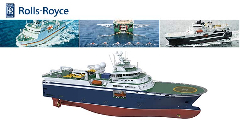 Rolls-Royce seismic vessel to help search for oil and gas reserves