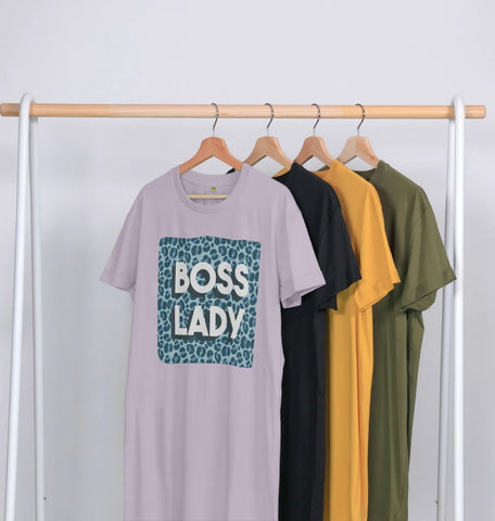 Boss Lady Women's T-Shirt Dress