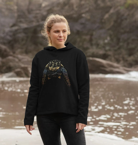 The Colour Turtle Women's Relaxed Fit Hoodie