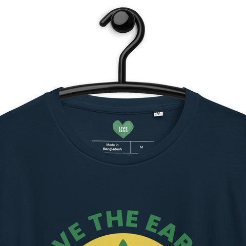 Save The Earth Unisex Organic Cotton T-Shirt