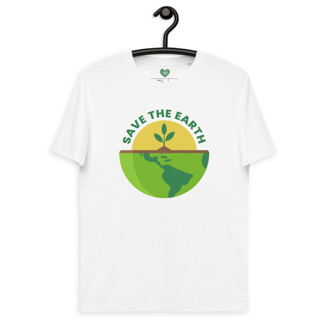 Save The Earth Unisex Organic Cotton T-Shirt
