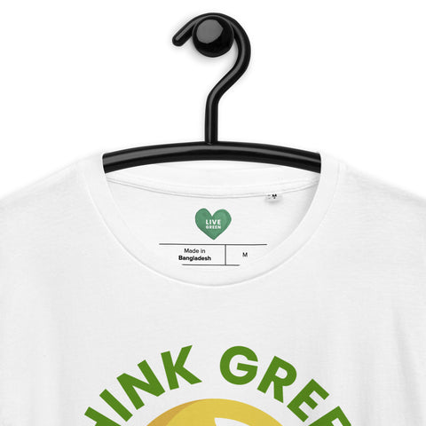 Think Green Unisex Organic Cotton T-Shirt