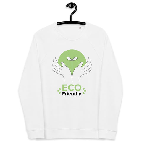 Eco Friendly Unisex Organic Raglan Sweatshirt