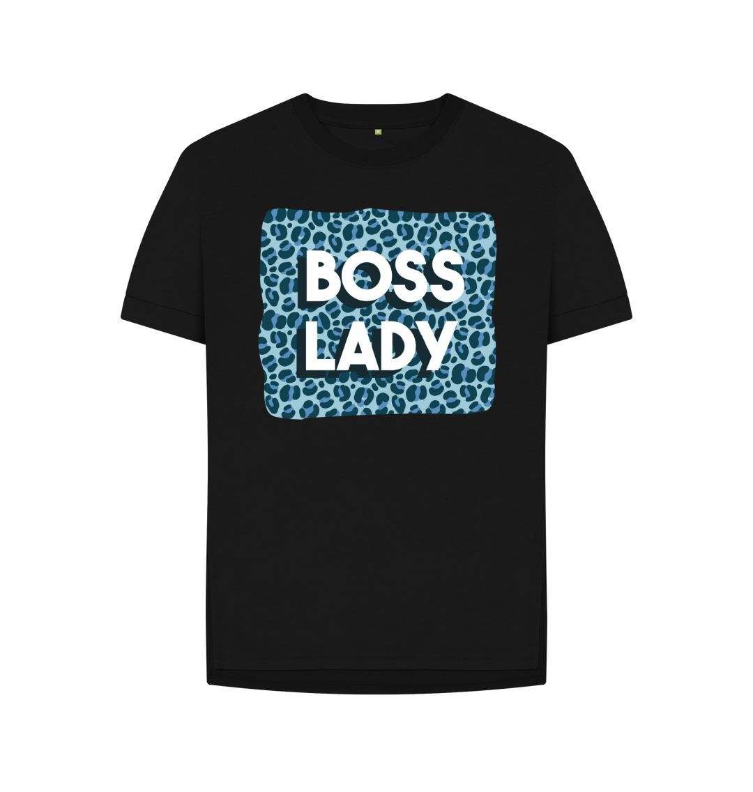 Black Boss Lady Women's Relaxed Fit Tee