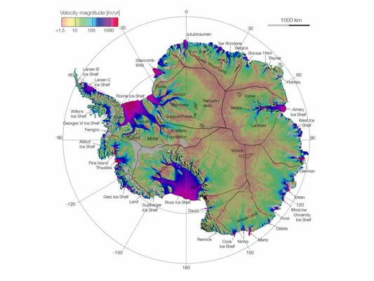 New age for ice spotters as satellites map Antarctic