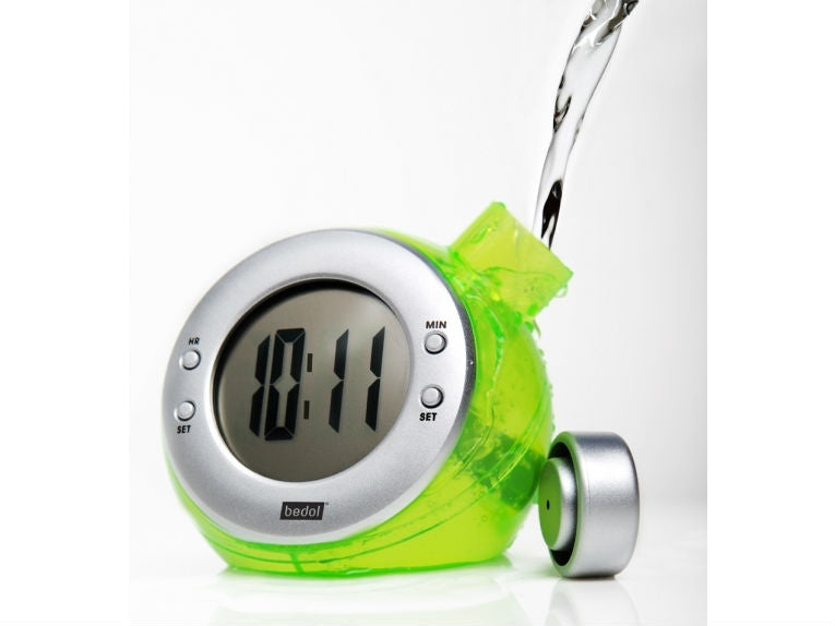 Bedol Water Clocks - saving energy with water