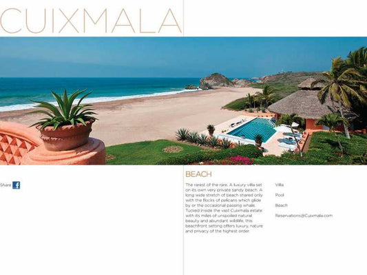 Cuixmala estate and resort destination