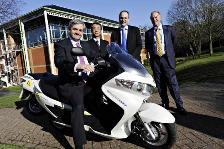 Hydrogen fuel cell scooter gets go ahead to run on public roads