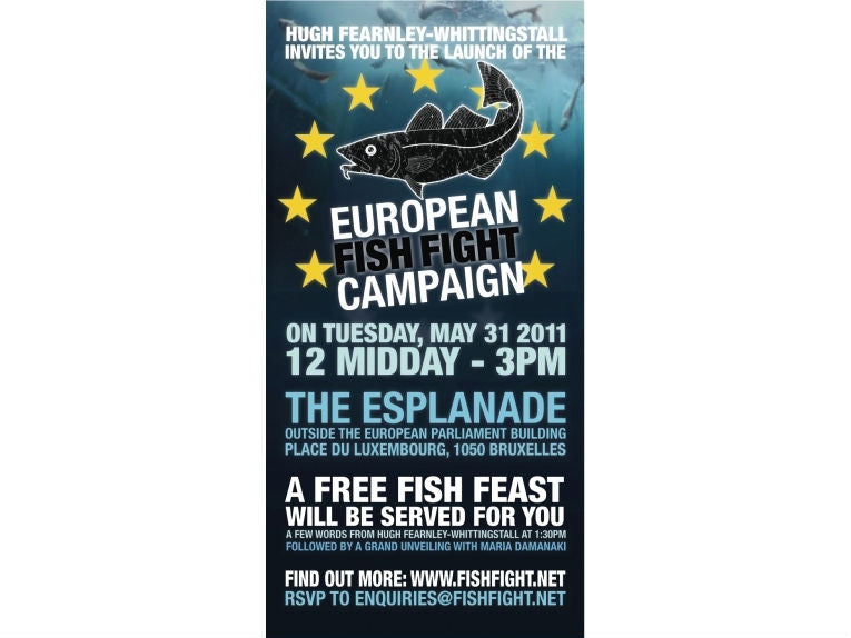 TV chef aims to rewrite EU fisheries discards policy