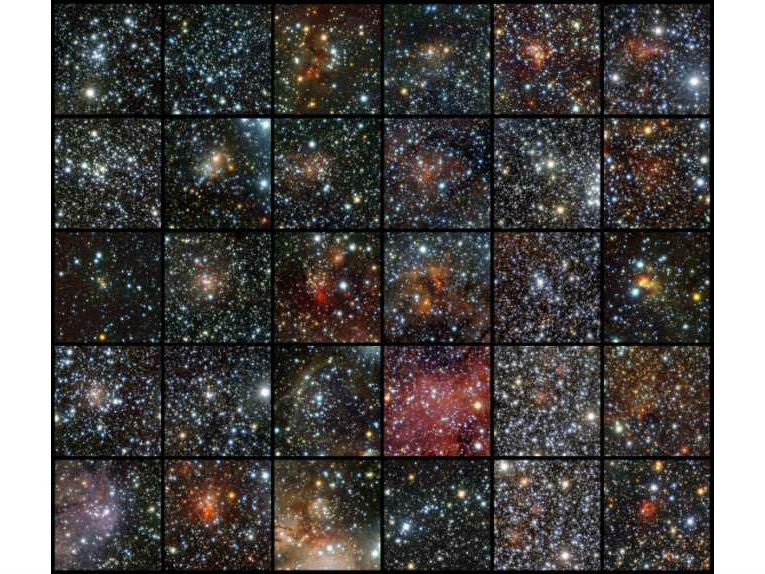 VISTA telescope discovers new star clusters
