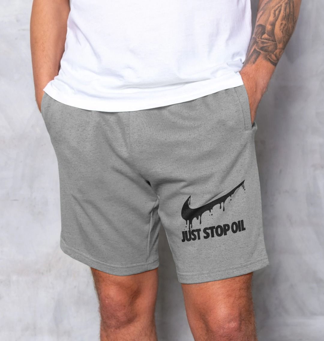 Just Stop Oil Swoosh Men's Shorts