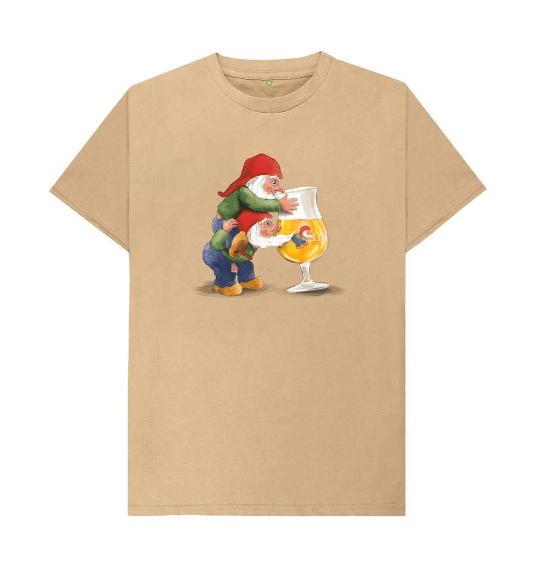 Sand Gnomes Drinking La Chouffe Men's T-Shirt