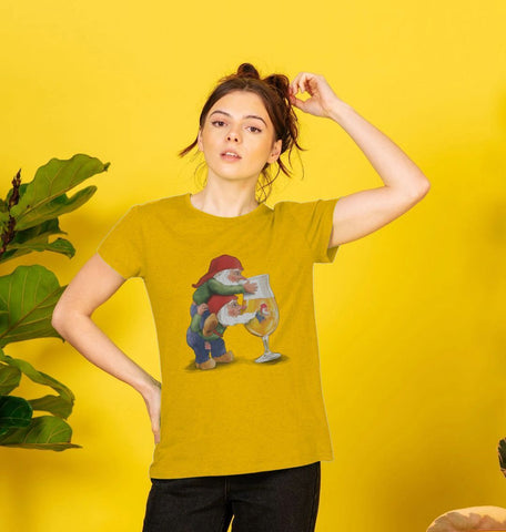 Gnomes Drinking La Chouffe Women's Remill T-Shirt