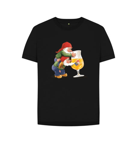 Black Gnomes Drinking La Chouffe Women's Relaxed Fit Tee