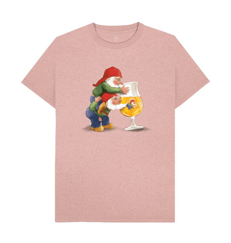 Sunset Pink Gnomes Drinking La Chouffe Men's Remill T-Shirt
