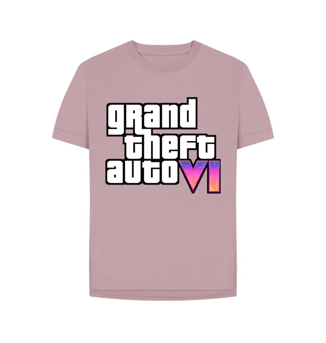 Mauve Grand Theft Auto VI Women's T-Shirt