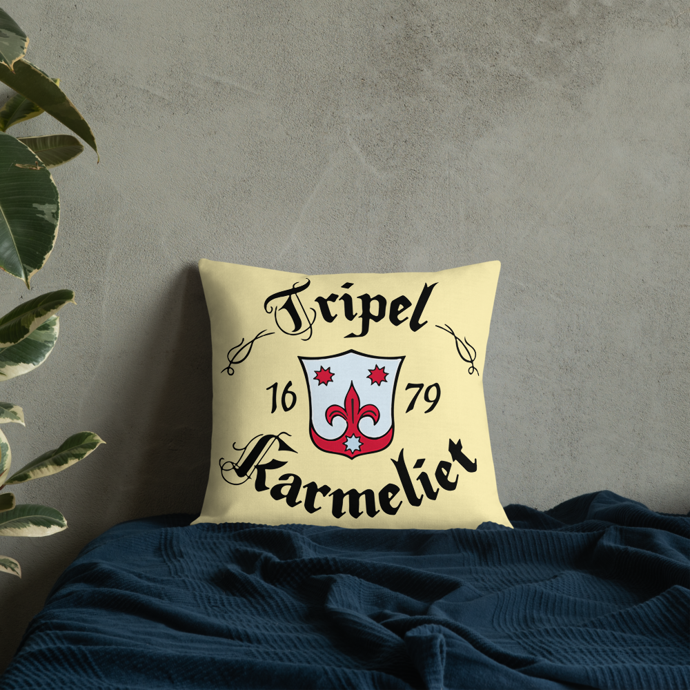 Tripel Karmeliet Belgian Beer Premium Pillow