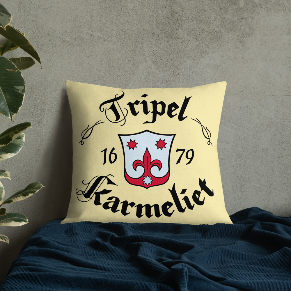 Tripel Karmeliet Belgian Beer Premium Pillow