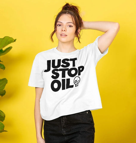 Just Stop Oil Women's Boxy Tee