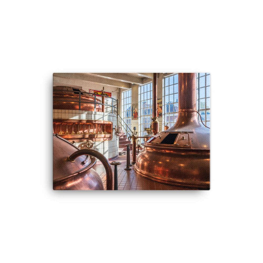 Brewing Hall - Beer Culture Canvas Print