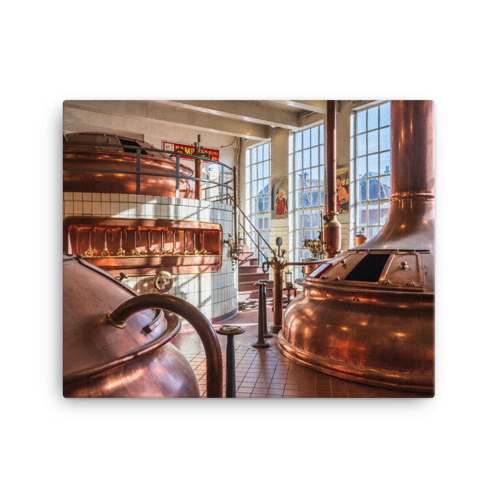 Brewing Hall - Beer Culture Canvas Print