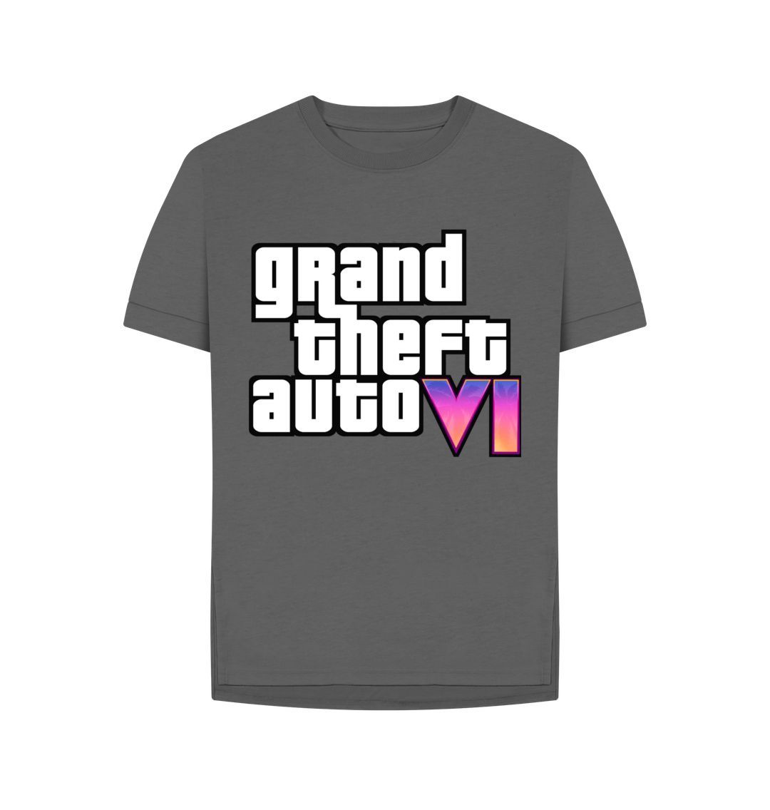 Slate Grey Grand Theft Auto VI Women's T-Shirt
