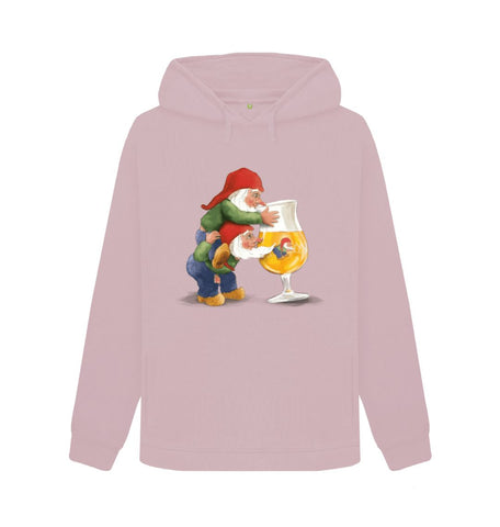 Mauve Gnomes Drinking La Chouffe Women's Pullover Hoody