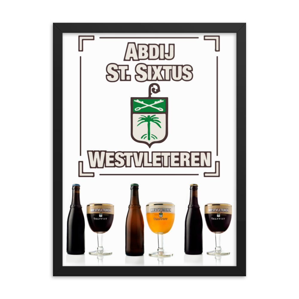 Westvleteren Trappist Framed Poster