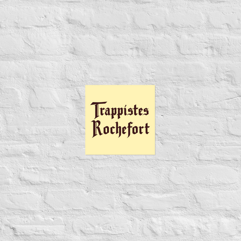 Trappistes Rochefort Poster