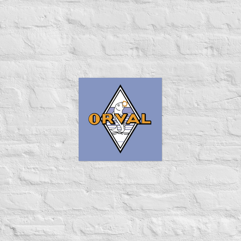 Orval Belgian Beer Poster