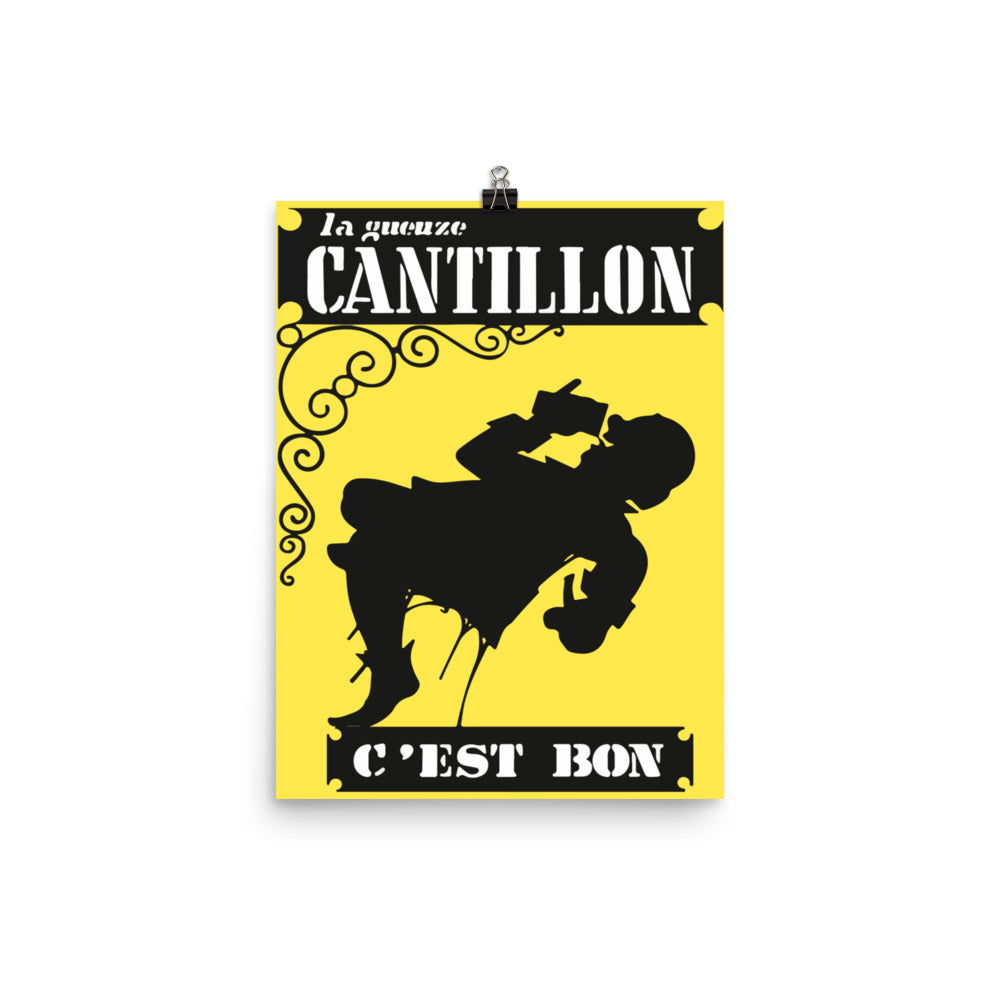 La Gueuze Cantillon C'est Bon Poster