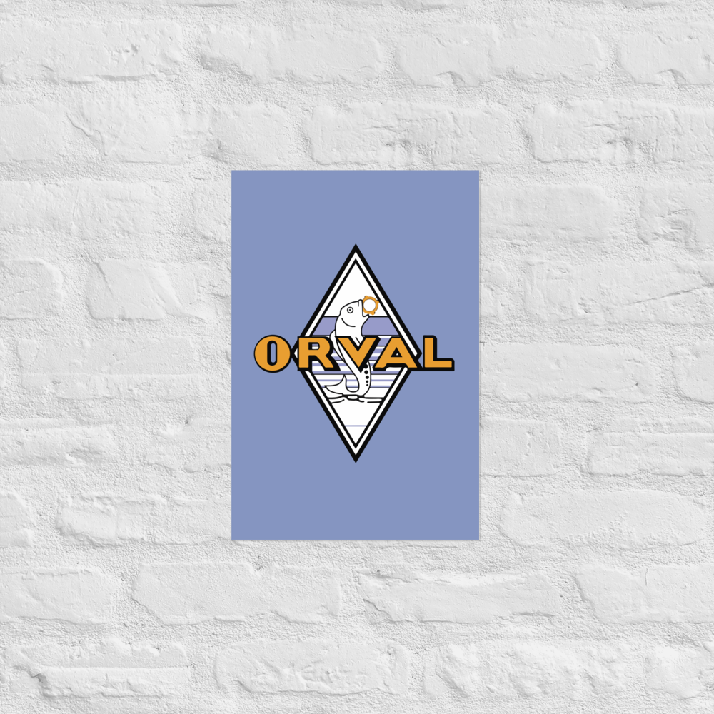Orval Belgian Beer Poster