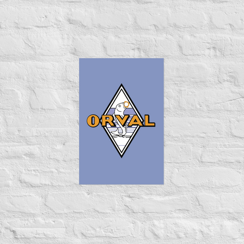 Orval Belgian Beer Poster