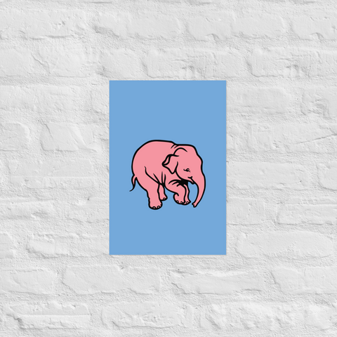 Delirium Pink Elephant Poster