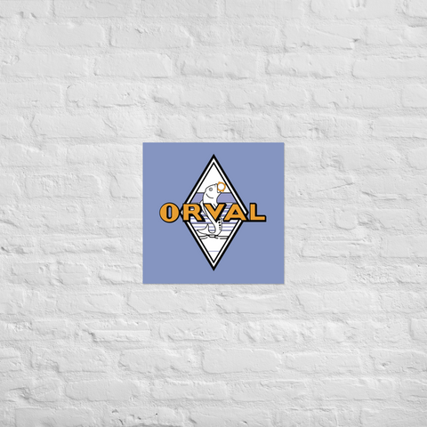 Orval Belgian Beer Poster