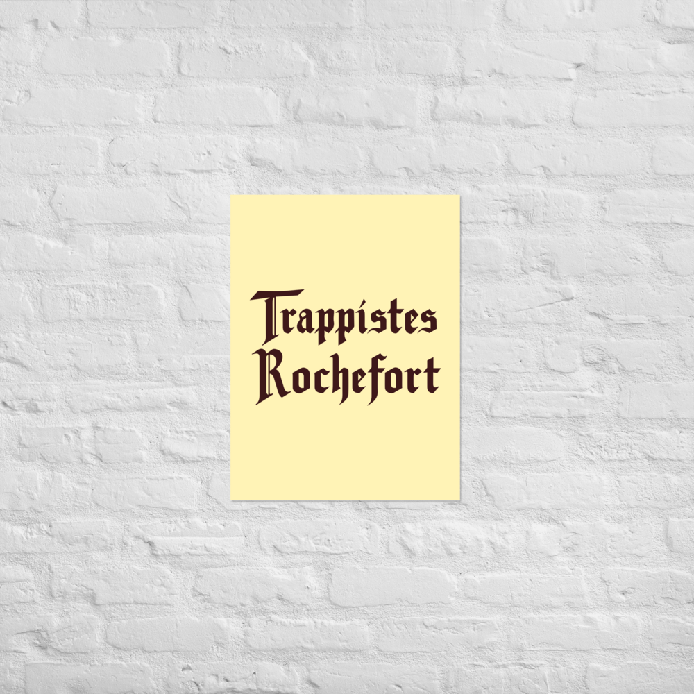 Trappistes Rochefort Poster
