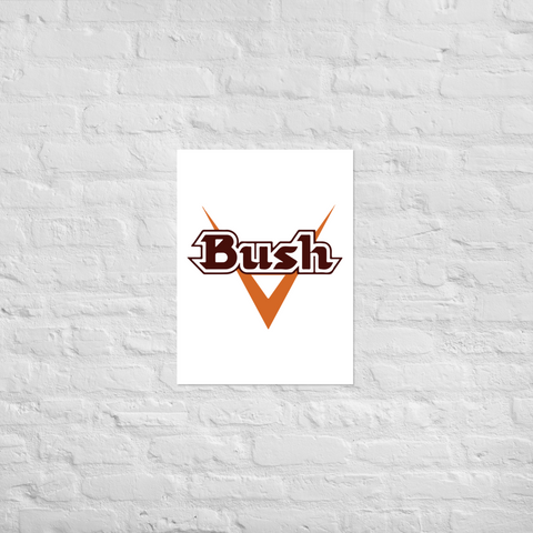 Bush Belgian Beer Poster