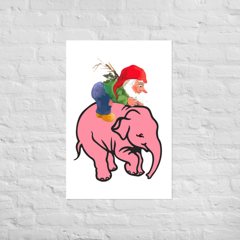 La Chouffe x Delirium Poster