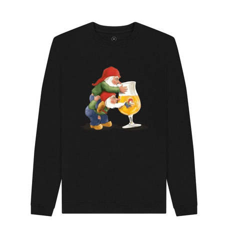 Black Gnomes Drinking La Chouffe Men's Remill Sweater