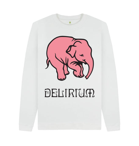 White Delirium Men's Crew Neck Sweater