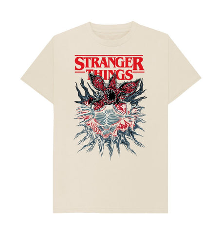 Oat Stranger Things Demogorgon Cotton T-Shirt