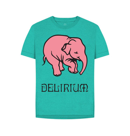 Seagrass Green Delirium Women's Remill Relaxed Fit T-Shirt