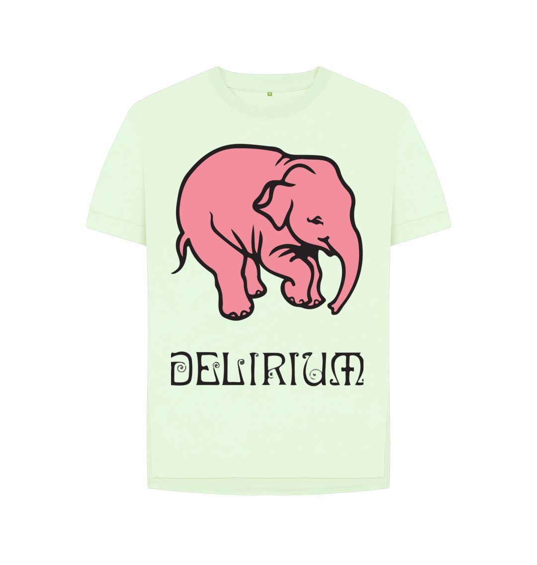 Pastel Green Delirium Women's Relaxed Fit Tee