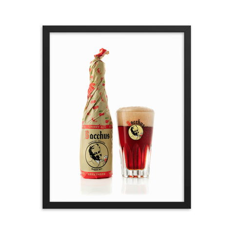 Bacchus Kriekenbier - Framed Poster
