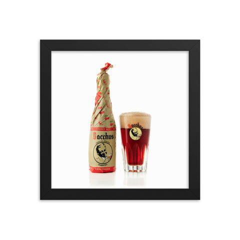 Bacchus Kriekenbier - Framed Poster