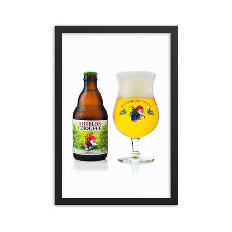 Houblon Chouffe - Framed Poster